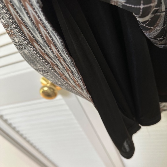 Forever 21 Dress Tartan Plaid Tribal Print Sleeveless Large NWT - Picture 12 of 17